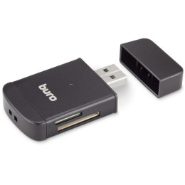 1001428 BURO | Устройство чтения карт памяти USB2.0 BU-CR-3103 черн. BU-CR-3103
