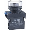 Кнопка управления NP8-10BN/1 без подсветки бел. 1НО IP65 (R) CHINT 578646