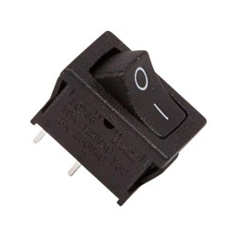 36-2110 Rexant | Выключатель клавишный 250В 6А (2с) ON-OFF черн. Mini (RWB-201; SC-768)