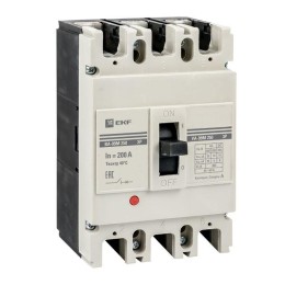 mccb99-250-200m EKF | Выключатель автоматический 3п 250/200А 35кА ВА-99М PROxima