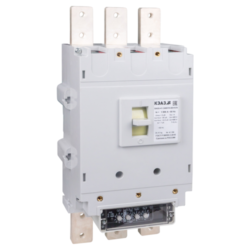 108238 КЭАЗ | Выключатель автоматический 1000А ВА55-41-340010 УХЛ3 690В AC
