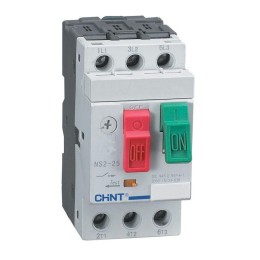 495072 CHINT | Выключатель автоматический для защиты двигателя 0.1-0.16А NS2-25 (R)