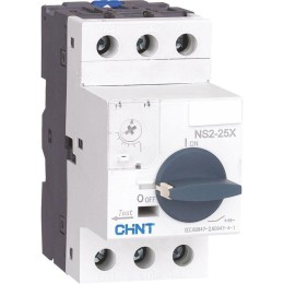 495181 CHINT | Выключатель автоматический для защиты двигателя 1-1.6А NS2-25X с поворотн. ручкой (R)
