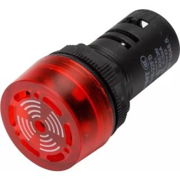 Сигнализатор звуковой ND16-22FS d22мм LED AC110В красн. (R) CHINT 593398