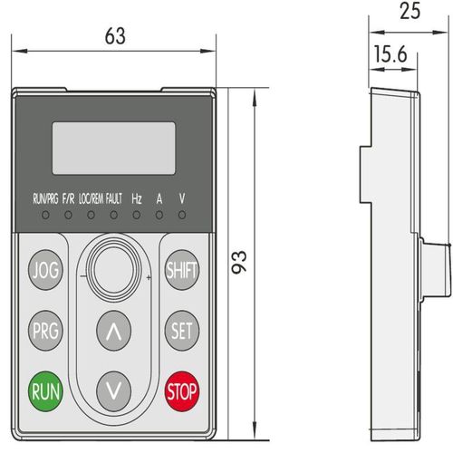 Панель дополнительная для NVF2G CHINT 639997