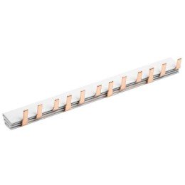 11-2244-1 Rexant | Шина соединительная типа PIN 12 штырей 3Р 63А 22 см (уп.20шт)
