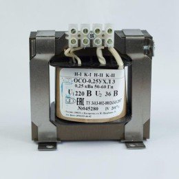 ОС0000002365 Костромское ФКУ ИК-1 | Трансформатор ОСО-0.25-09 220/36В УХЛ3