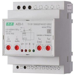 EA05.004.003 Евроавтоматика F&F | Автомат защиты электродвигателей AZD-1 микропроцессорн. защита однофазн. двигателей до 5кВт 50-450В AC 8А 1P IP20