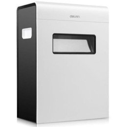 470233 DELI | Шредер Touch E9921-EU секр.P-4 /фрагменты/6лист/16л/скрепки/скобы/пластик.карты бел.