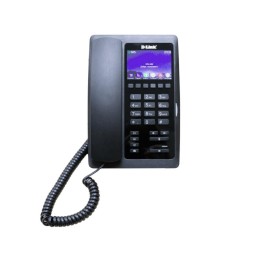 1641227 D-Link | Телефон-IP DPH-200SE/F1A с цветным дисплеем 1 WAN-порт 10/100Base-TX 1 LAN-портом 10/100Base-TX PoE