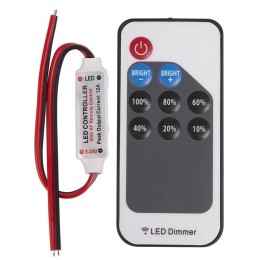 143-105-2 Lamper | Диммер LED мини Радио (RF) 72/144Вт 9 кнопок с пультом Д/У