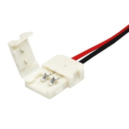 144-011 Lamper | Коннектор питания (1 разъем) для одноцвет. LED лент 8мм SMD3528 IP20