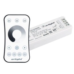 034786 Arlight | Диммер Smart-DIM-SET-RING 12-24В 1х8А ПДУ 2.4G IP20 пластик