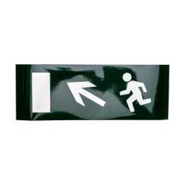 74-0110-1 Rexant | Наклейка для аварийного светильника "Направление к эвакуационному выходу налево вверх"