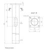 В00000828 Пересвет | Деталь фундамента закладная для несиловых опор ЗДФ-0.159-1.5(К240-180-4х25)-02