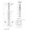 В00004482 Пересвет | Опора ОГКлф-7.0(К200-150-4х20)-ц