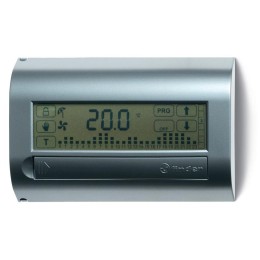 Термостат комнатный цифровой с недельным таймером Touch Basic сенсорный экран 3В DC 1СО 5А монтаж на стену черн. FINDER 1C7190032007