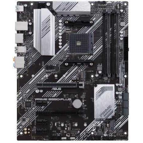 Плата материнская PRIME B550-PLUS Soc-AM4 AMD B550 4xDDR4 ATX AC`97 8ch(7.1) GbLAN RAID+HDMI+DP ASUS 1387920