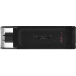 1393773 KINGSTON | Флеш-диск 64Гбайт DataTraveler 70 Type-C DT70/64Гбайт USB3.2 черн.