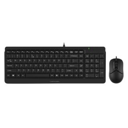 1454161 A4TECH | Комплект клавиатура+мышь Fstyler F1512 клавиатура черн. мышь черн. USB F1512