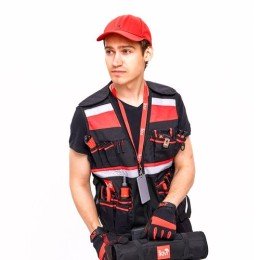 LO43175 КМ-Профиль | Жилет монтажника КМ-TOOLVESTBAG-23 универс. регулир.

