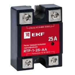 rtp-1-25-aa EKF | Реле твердотельное однофазное RTP-25-AA PROxima