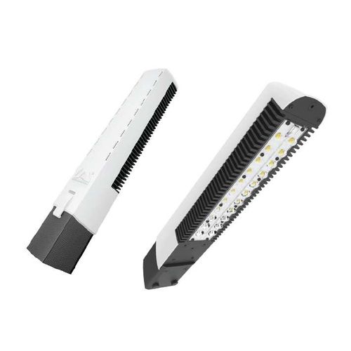 LADLED1M635K LADesign | Светильник светодиодный LAD LED R500-1-M-6-35K 35Вт 5000К IP67 5502лм 100-305В КСС типа "Ш" консольное крепление бел.