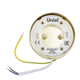UL-00004147 Uniel | Светильник точечный GX53/FT Gold 10 Prom накладной зол.