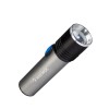 KOS111Lit КОСМОС | Фонарь аккумуляторный ручной LED 3Вт линза зум аккум. Li-ion 18650 1.2А.ч USB-шнур анодир. алюм.