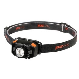 5036611 JazzWay | Фонарь аккумуляторный налобный AccuH1-L5WZ-og zoom LED 5Вт + 2хRED SMD IP54 5 режимов: 100проц. 180лм 3.5ч/50проц. 110лм 5.5ч/30проц. 65лм 15ч/красн. 28ч/мигающ. красн. 12ч аккум. 0.8А.ч управл. жестами черн./оранж.