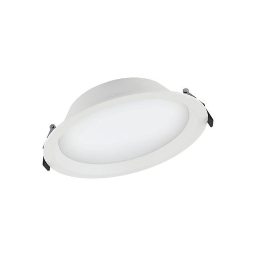 4058075091511 LEDVANCE | Светильник светодиодный DOWNLIGHT ALU ДВО 25Вт 4000К 2370лм IP44 бел.