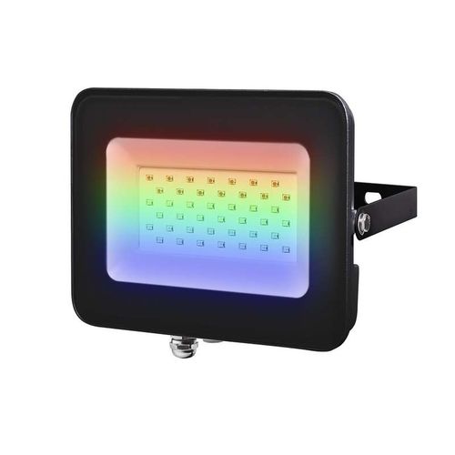 5016408 JazzWay | Прожектор светодиодный PFL-30W RGB 30Вт IP65 ДО BL черн.