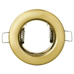 LUVB0-GU05-1-K22 IEK | Светильник встраиваемый под лампу MR16 золото