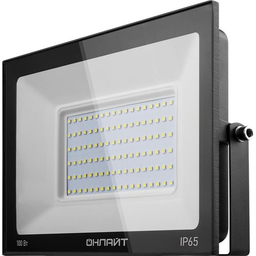 61948 ОНЛАЙТ | Прожектор светодиодный 61 948 OFL-100-6K-BL-IP65-LED 100Вт 6000К IP65 8000лм черн.