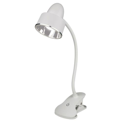 UL-00004139 Uniel | Светильник настольный TLD-557 Beige/LED/350Lm/5500K/Dimmer 5Вт «прищепка» сенсор. выкл.