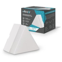 4690612037806 NEOX | Светильник-коннектор ДБО-ТР-LINE 10Вт 6500К 1000лм 230В треугольный бел.