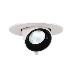 5021884 JazzWay | Светильник светодиодный PLED DL4 WH Downlight 18Вт 4000К IP40 24град. ДВО встраив. поворотн.