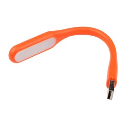 UL-00000252 Uniel | Фонарь-светильник переносной TLD-541 Orange 6LED прорезин. ЗУ USB картон оранж.