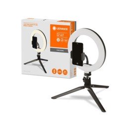 4058075666870 LEDVANCE | Светильник портативный MOBILE CAMERA LIGHT RING DESKTOPUSB 5.5Вт 265Лм 3000…4000К черн.