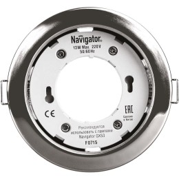 14141 NAVIGATOR | Светильник точечный 14 141 NGX-R1-003-GX53-PACK10 хром.