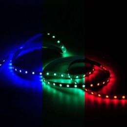 BT054 GAUSS | Лента светодиодная Basic 5050/60-SMD 10Вт/м RGB IP20 700лм/м 12В 10мм (уп.3м)