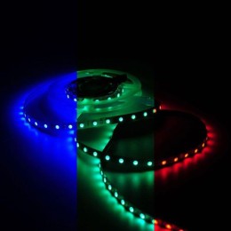 BT055 GAUSS | Лента светодиодная Basic 5050/60-SMD 10Вт/м RGB IP20 700лм/м 12В 10мм (уп.5м)