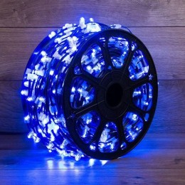 325-123 Neon-Night | Гирлянда светодиодная "LED ClipLight" 1.5м 665LED син. 80Вт 12В IP65 провод черн. (уп.100м)