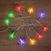 303-090 Neon-Night | Гирлянда светодиодная "Звездочки" 1.5м 10LED мультиколор 0.1Вт IP20 провод ПВХ прозр. элементы питания 2хAA (не в компл.)