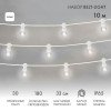 331-305 Neon-Night | Гирлянда светодиодная "LED Galaxy Bulb String" 10м 6х30LED бел. 25Вт IP65 провод каучук бел.