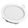 4058075644212 LEDVANCE | Светильник светодиодный Eco Class Downlight DL 865 WT 8Вт 6500К IP44 760лм ДВО даунлайт кругл. встраив. ультратонкий