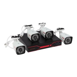 45-0520 Rexant | Комплект видеонаблюдения 4 наружные камеры AHD/2.0 Full HD