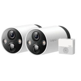 Система видеонаблюдения Tapo C420S2 из двух умных Wi-Fi камер и центра управления TP-Link 1922099