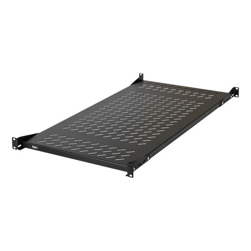 TLK-SHFC-860F-BK TLK | Полка стационарная 19дюйм 437х860мм для шкафа и стойки Г=1000мм черн.