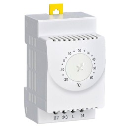 R5ETH01 DKC | Термостат электронный с регулир. диапазон. темпер. -20...+60град.C переключ. контакт